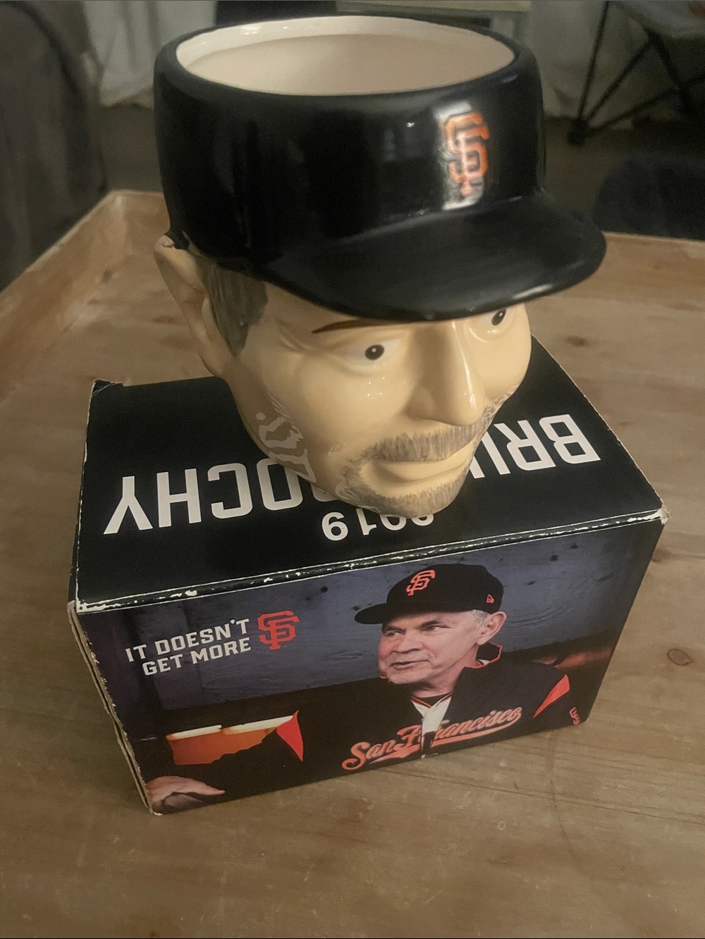 Bruce bochy coffee mug  SF giants